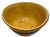 Antique Thick Yellow Ware 12 Inch Kitchen Mixing Bowl With Unusual 2 Color Blue Banded Decoration - Late 1800s. For Sale - Image 13 of 18