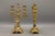 Neo-Gothic French Bronze Candelabras with Heraldic Lions, 1920s, Set of 2 For Sale - Image 17 of 18
