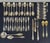 Traditional Antique Silver-Plated Flatware Set by Maison Ercuis, 1890s, Set of 61 For Sale - Image 3 of 14