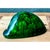 Vintage Green Glass Abstract Sculpture For Sale In West Palm - Image 6 of 12