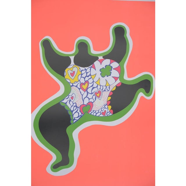 Niki de Saint Phalle (1930-2002) (after) Dancing Nana Offset lithograph (tone-by-tone) Signed in the plate On coated...