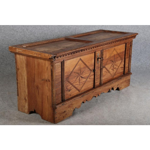 Large Antique Baroque Chest, 1700 For Sale - Image 16 of 18
