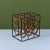 Mid 20th Century Arthur Umanoff Wrought Iron and Leather Wine Rack For Sale In Los Angeles - Image 6 of 17