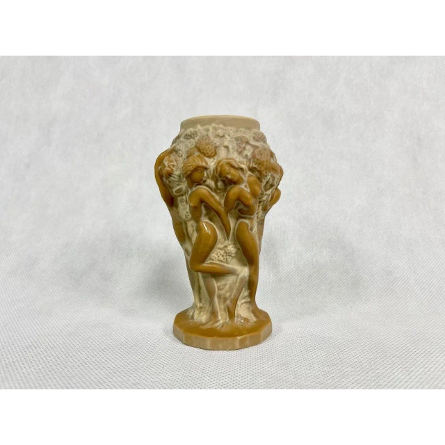 Small Grape Vase in Glass by František Pazourek, 1990s For Sale - Image 3 of 8