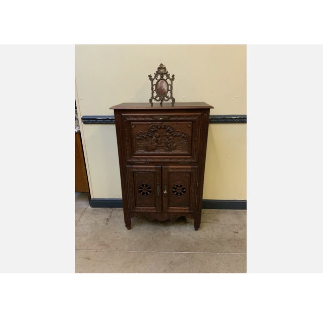 Antique Breton Bar Cabinet, Vertico, 1945 For Sale - Image 10 of 10