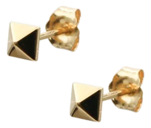Small Pyramid Studs by Anjalé, A Pair
