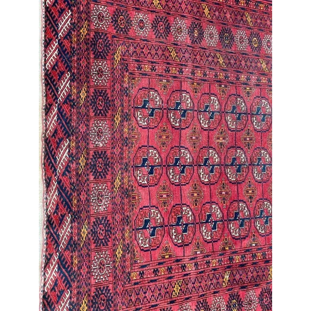 Turkmen Bukhara Rug For Sale - Image 4 of 18
