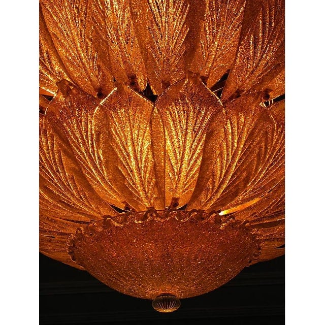 Venetian Murano Ceiling Light, 1990 For Sale - Image 6 of 12