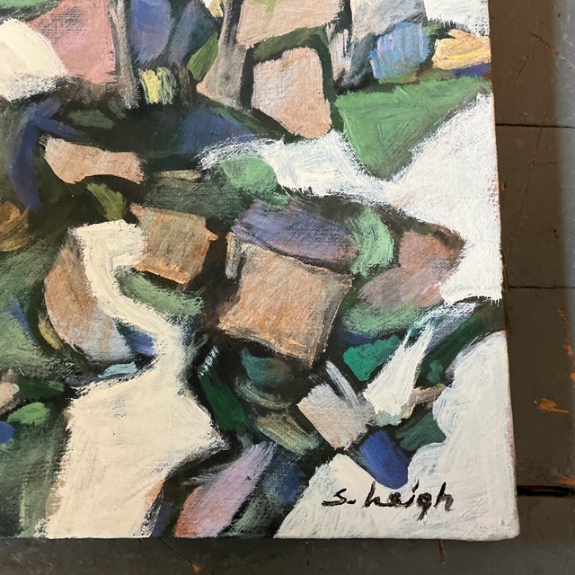 Original 12 x 16 painting on stretched canvas signed bottom right unframed