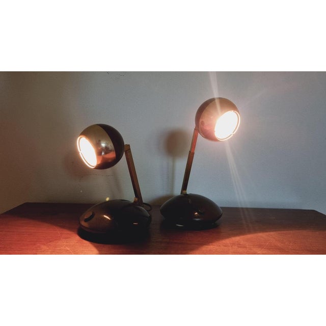 Mid-Century Telescope Table Lamps from Eichhoff Werke, Germany, 1979, Set of 2 For Sale - Image 16 of 18