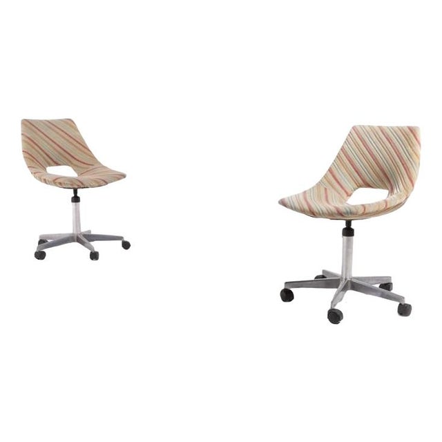 Desk Chairs by Bozzi for Saporiti, 1970s, Set of 2 For Sale - Image 10 of 10