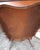 1940s English Regency Style Tooled Leather Inset Mahogany Two-Tier Coffee Table For Sale - Image 14 of 15