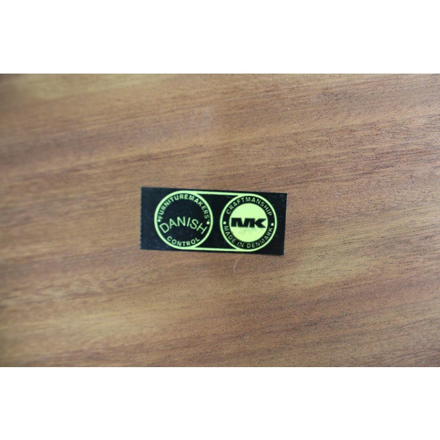 Set of 3 Mid-Century Danish Modern Arne Hovmand-Olsen Mogens Kold Teak Nesting Tables For Sale - Image 12 of 12