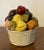 White Antique Early 19th Century English Staffordshire Creamware Pearlware Basket of Fruit For Sale - Image 8 of 12