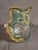 Glass Rare Stevens & Williams Manganese Uranium Glass Bud Vase Applied Rose and Rigaree Feet C 1880 For Sale - Image 7 of 18