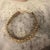 A 2000s Costume Jewelry Gilt Metal Italian Choker Necklace For Sale - Image 6 of 14