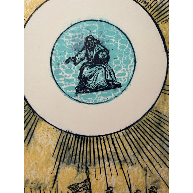 Paper The Soldiers Ballad Exhibition Poster from Max Ernst, France, 1970s For Sale - Image 7 of 12