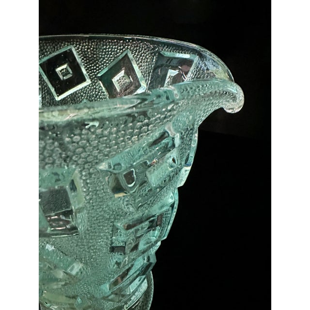 Cubist Carafe by Libochovice, 1930s For Sale - Image 6 of 13