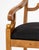 Henredon Henredon Furniture Neoclassical Style Burl Maple Armchair For Sale - Image 4 of 9