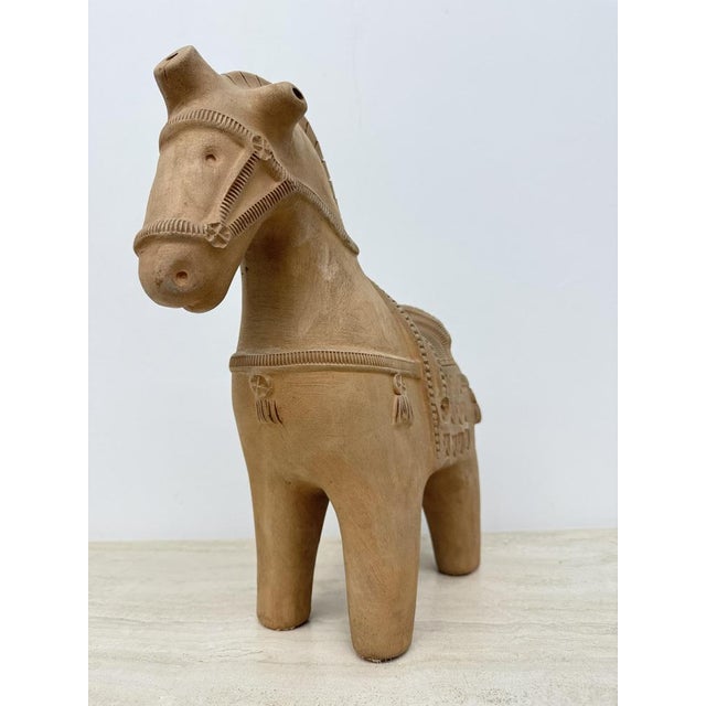 Ceramic Horse Sculpture by Aldo Londi for Bitossi Fiorentino, 1960 For Sale - Image 11 of 18
