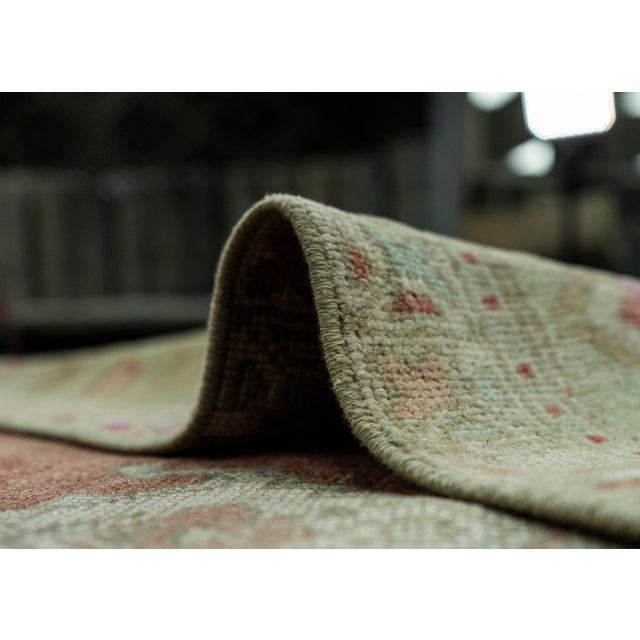 Textile Turkish Vintage Rug 4'9" x 7'11" #20848 For Sale - Image 7 of 8