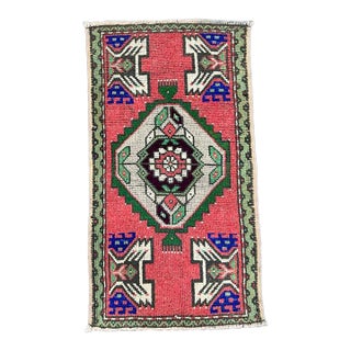Turkish Yastik Rug 1'9" x 3'1" For Sale
