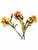 1960s Vintage Italian Tole Gesso Plaster Coated Metal Core Flowers - Sculpture- Set of 3 For Sale - Image 5 of 6