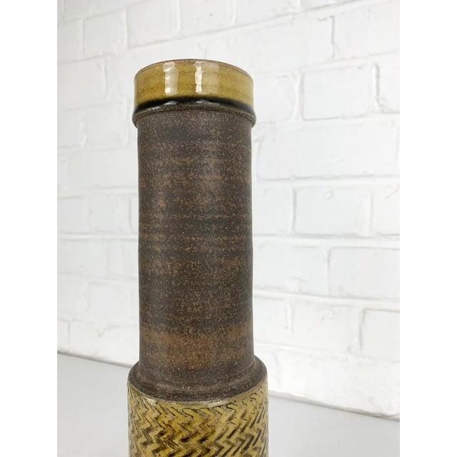 Tall Stoneware Vase by Nils Kähler for Kähler, Denmark, 1960s For Sale - Image 6 of 12