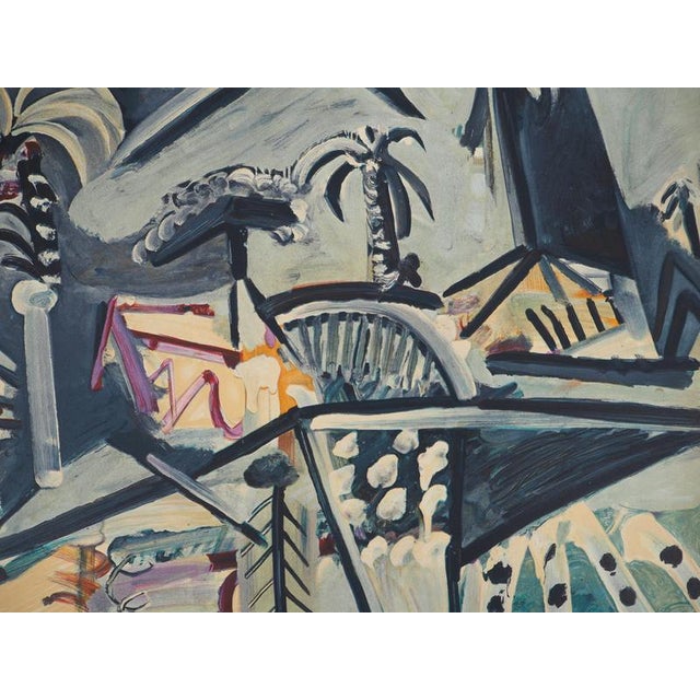 Pablo Picasso, French Riviera, Landscape at Mougins, 1973, Lithograph For Sale - Image 4 of 8