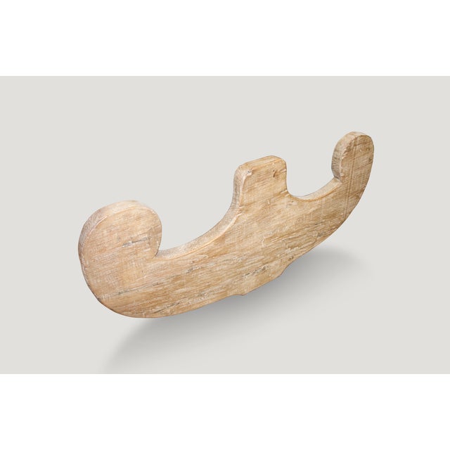 Andrianna Shamaris Architectural Teak Wood Wall Hanging For Sale In New York - Image 6 of 6