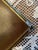 1980s Vintage Post Modern Brass and Beveled Glass Mirror For Sale - Image 5 of 9