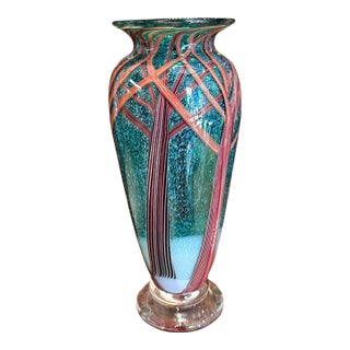 Orient & Flume Snow Storm Vase For Sale