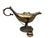 Metal Rustic Genie Lamp with Chain Lid For Sale - Image 7 of 13
