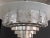 Contemporary 1960s Mid-Century Modern 16-Sided Glass and Nickel Chandelier For Sale - Image 3 of 11
