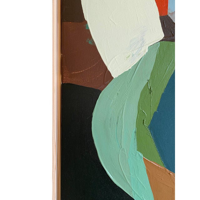 "Woods and River" 2026 Framed Painting by Jessalin Beutler For Sale - Image 4 of 5