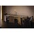 Vermont One Of a Kind Dining Table in Marble & Brass by Alex Turco One Of a Kind Dimensions: D 165 x W 185 x H 47 cm....