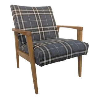 Vintage Teak Lounge Chair, 1960s For Sale