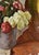 Floral Still Life Painting, Antique Soviet Art, Ukrainian Artist 67,5-50 For Sale - Image 6 of 6