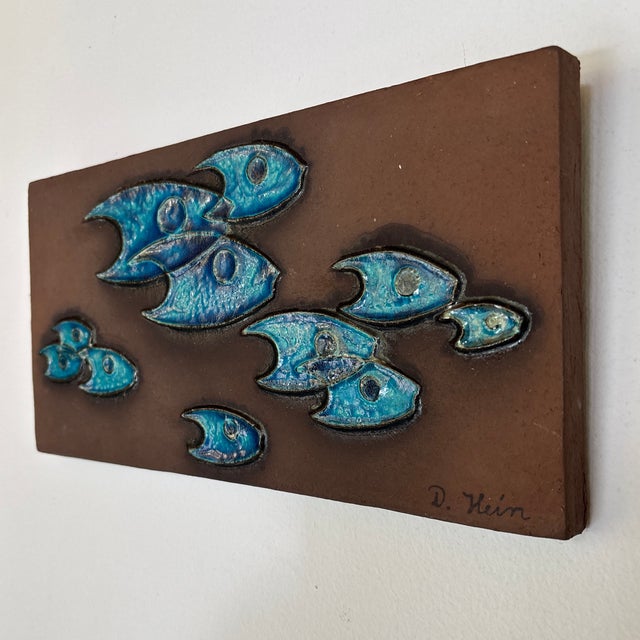 Beautiful ceramic wall hanging from Denmark! I purchased this from an antique dealer in Davenport iowa over ten years ago...