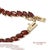 Metal Vintage 14k 585 Solid Yellow Gold Red Garnet Marquise Cut Tennis Bracelet For Sale - Image 7 of 13