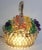 1930s 1930s Czechoslovakian Art Glass Fruit Basket Lamp, Czech Glass For Sale - Image 5 of 11