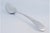 Rice and Serving Spoon in Plain Silver with Grooves on the Handle For Sale - Image 10 of 10