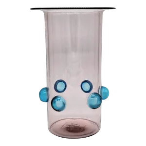 1960s Luciano Gaspari for Salviati Murano Glass Vase