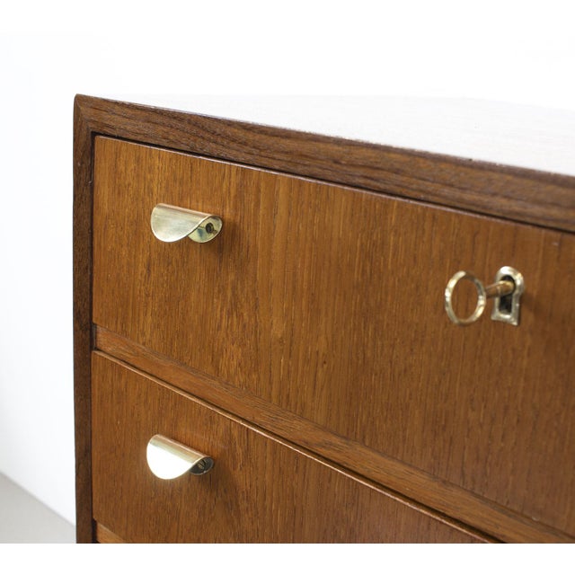 Mid-Century Danish Teak Chest of Drawers, 1960s For Sale - Image 10 of 12