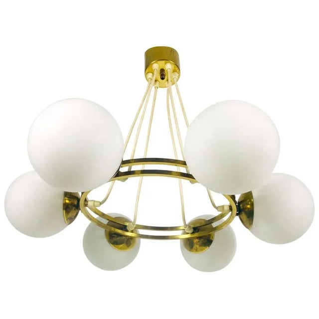 1960s Space Age Kaiser Chandelier For Sale - Image 12 of 12