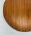 Otagiri Company Mid Century Modern Teak & Black Lacquer Charger, Japan For Sale - Image 4 of 10