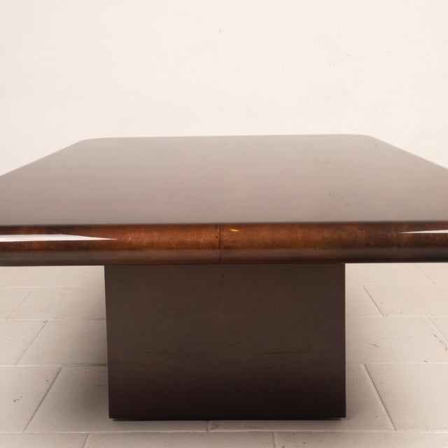 Model 2315 Coffee Table in Parchment and Mirrors by Giorgio Tura for Tura, 1980 For Sale - Image 18 of 18