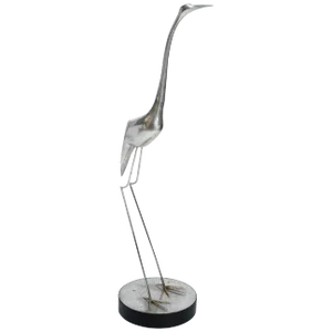 Large Crane Sculpture by Curtis Jere