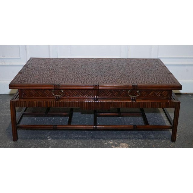 This distinctive coffee table dates to the 1950s and is by Maitland & Clascoe, a maker celebrated for its inventive mid-...