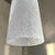 Silver Mid-Century French Ice Crystal and Acrylic Sugar Pendant Light, 1970s For Sale - Image 8 of 15